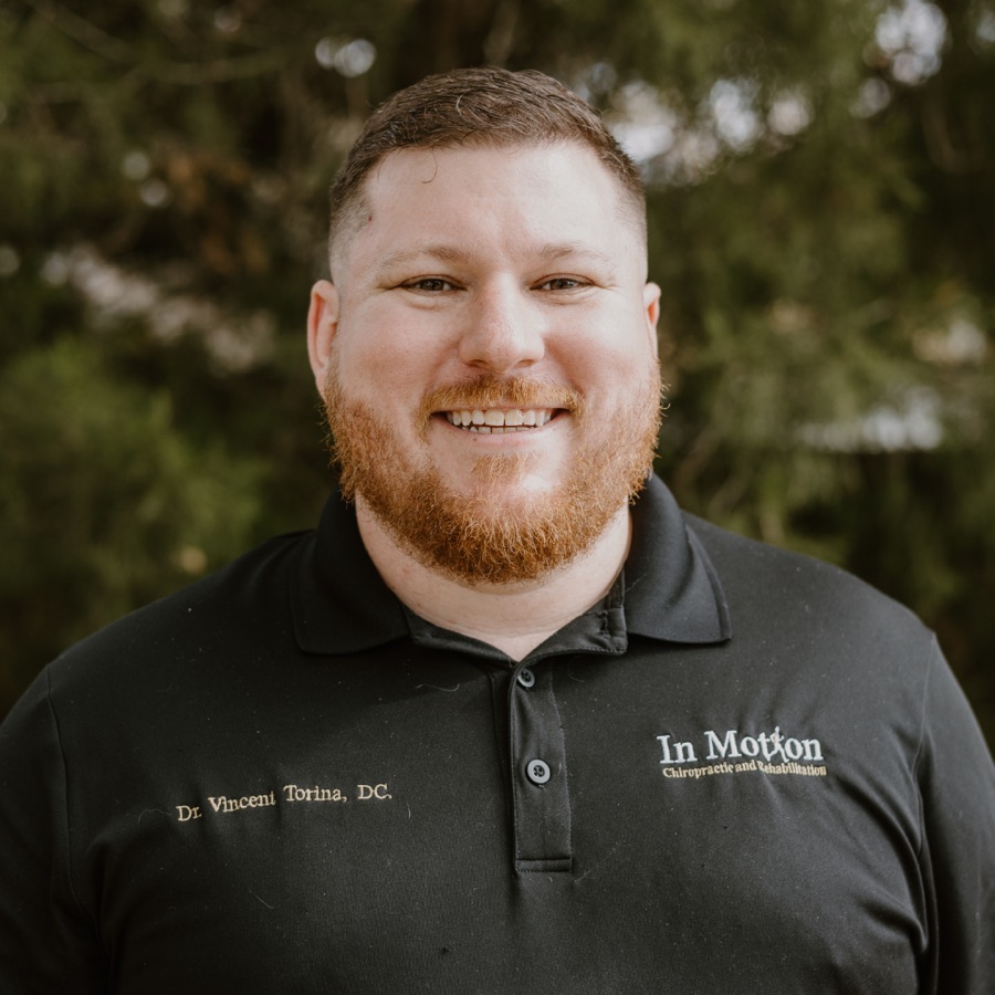 Dr. Vincent Torina, DC, owner of In Motion Chiropractic and Rehabilitation